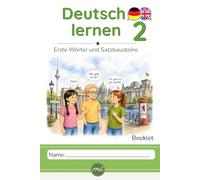Deutsch 2 - Erste Wörter und Satzbausteine: Fun and simple German learning for kids and beginners I Build vocabulary and form first sentences