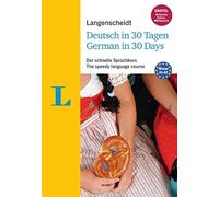 Deutsch in 30 Tagen: Buch mit 2 Audio-CDs + 1 CD MP3 + MP3 Download (Langenscheidt Language Courses)