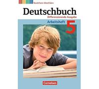 Deutschbuch. 5. Schuljahr. Arbeitsheft mit Losu, Rusnok, Fulde, Ernst.