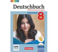 Deutschbuch 8. Schuljahr. Arbeitsheft mit Losun, Langner, Schurf, Wage PB.