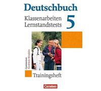 Deutschbuch Gymnasium 5. Schuljahr. Klassenarbe, Schurf, Wagener Paperb.