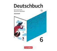 Deutschbuch Gymnasium 6. Schuljahr - Nordrhein-Westfalen - Neue Ausgabe - Arbeitsheft mit Lösungen