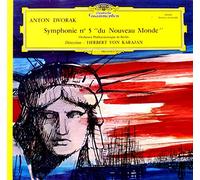 Deutsche Grammophon 138 922 - Anton Dvorak - Symphonie N°5 "Du Nouveau Monde" - Herbert Von Karajan - Orchestre Radio Symphonique de Berlin - Très belle pochette ouvrante - Disque Vinyle LP 33 tours (et non CD)