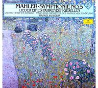 Deutsche Grammophon 415 015 - Rafael Kubelik - MAHLER - Symphonie N°5 - Lieder Eines Fahrenden Gesellen - Symphonie Orchester des Bayerischen Rundfunks - Très belle pochette ouvrante - 2 Disques Vinyle LP 33 tours (et non CD)
