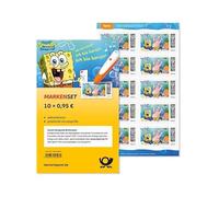 Deutsche Post Stamps, self-adhesive, for standard letters up to 20 g and postcards, brand set SpongeBob