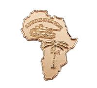 Deutsches Afrika Korps WW2 World War 2 Germany German Africa 1.25" Enamel Pin Badge, 1.25 Inches Tall, enamel, enamel