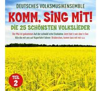 DEUTSCHES VOLKSMUSIKENSEMBLE-KOMM,SING MIT-DIE 25 SCHÖNSTEN VOLKSLIEDER 2CD NEW