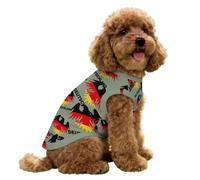 Deutschland Ea-gles Germany Flag Summer Dog Tank Top Vest Breathable Cooling Jacket Sleeveless Pet T-Shirt for Small Medium Pets