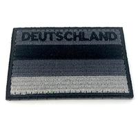 Deutschland German Subdued Black Cosplay Airsoft Embroidered Patch