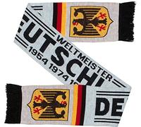 Deutschland Germany Black Football Knit Scarf (jersey, white)