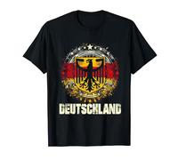 Deutschland Germany National Emblem Flag T-Shirt