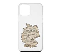 Deutschland Karte Der Landeskinder Germany Vintage Map Case for iPhone 12 mini