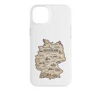 Deutschland Karte Der Landeskinder Germany Vintage Map Case for iPhone 14 Plus