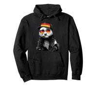 Deutschland Panda German Pride Germany Flag Pullover Hoodie