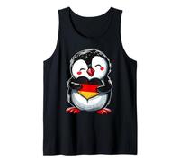 Deutschland Penguin Germany Flag German Pride Tank Top