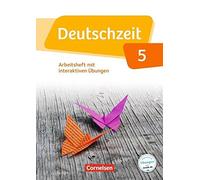 Deutschzeit 5. Schuljahr. Arbeitsheft mit Losun, Adams, Ctz, Gross, Jaap, .