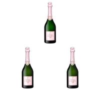 Deutz Rose Champagne, 75 cl (Pack of 3)