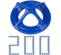 Deuvuo Tile Leveling System 200 Nuts,Tile Installation Tool for Stones and Floors