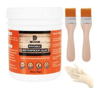 Deuvuo Transparent Waterproof Coating Agent, Anti-leakage Invisible Waterproof Sealant - 1 KG (35 Oz) for Bathroom, Kitchen, Garden, Roofs, Walls