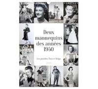 Deux mannequins des années 1950 - Les jumelles Thea et Helga (Calendrier mural 2026 DIN A3 horizontal), CALVENDO calendrier mensuel: La mode dans le Berlin de l'après-guerre