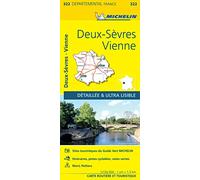 Deux-Sevres, Vienne - Michelin Local Map 322: Map