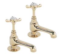 Deva DW300/017 Slotted Chrome 1 1/4 inch Basin Waste Complete with Brass Plug, Chain & Stay