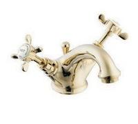 Deva CR24/501 Coronation Gold Mono Basin Mixer with Pop Up Waste