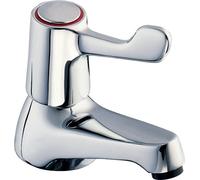 Deva DLT102 Lever Action Chrome Bath Taps 3 inch Lever