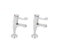 Deva DLV103 6-inch Lever Action Sink Tap with Lever Chrome Finish