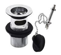 Deva 1.25'' Slotted Basin Poly Plug Waste With Chain & S