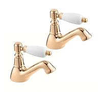 Deva DW300/017 Slotted Chrome 1 1/4 inch Basin Waste Complete with Brass Plug, Chain & Stay