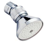 Deva HEAH01 Brass Shower Head with Swivel Joint Chrome Finish,2"