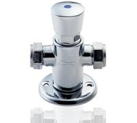 Deva NCT002 Exposed Self Closing Thermostatic Shower Valve with Chrome Finish