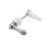 Deva DW300/017 Slotted Chrome 1 1/4 inch Basin Waste Complete with Brass Plug, Chain & Stay