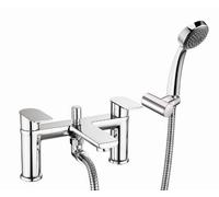 Deva Zonos Deck Mounted Bath Shower Mixer - Chrome