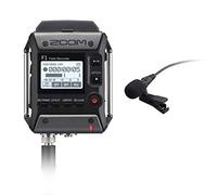 DevaCurl 3 Zoom Digital Multitrack Recorder (F1-LP), 18/8 Stainless Steel , Black