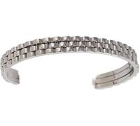 DEVALL STYLE Unisex Adjustable Link Bracelet | Waterproof & Anti-Tarnish Chain | Stylish Durable Wristwear for Men & Women, M, Stainless Steel, no gemstone