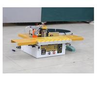 DEVALLEY Portable Woodwork Edge Bander Banding Machine,Automatic Tape Breaking Adjustable Speed Edge Banding Machine Curve Straight Edge Bander Control With Microcomputer Intelligent Temperature