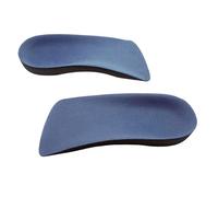 DEVAM Orthotic Insoles for Plantar Fasciitis, Arch Support Shoe Inserts for Flat Feet & Fallen Arches, Shock Absorbing EVA Insoles for Foot Pain Relief Running Walking Sports Men Women Blue