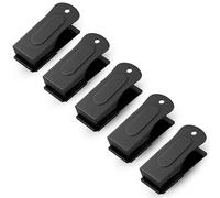 Devault Gear Black Dog Clicker (5 Pack) - Clickers for Pet Training - Dog Training & Behavior Aids Easy to Carry with You Anywhere - Teach Your Dog Tricks or Reward His Behavior