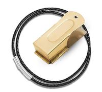 Devault Gear Gold Dog Clicker with Necklace - Clickers for Pet Training - Dog Training & Behavior Aids Easy to Carry with You Anywhere - Teach Your Dog Tricks or Reward His Behavior