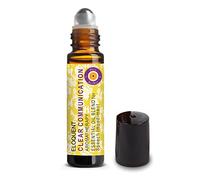 Deve Herbes CLEAR COMMUNICATION - ELOQUENT - Essential Oil Blend for Speech Impediment with Holy Basil (Tulsi), Spearmint, Orange, Cajeput, German Chamomile & Frankincense Essential Oils 10ml (0.33oz)