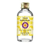 Deve Herbes Gangajal Holy Ganga Water from Har Ki Pauri Haridwar in Clear Glass Bottle 100ml