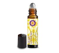 déve herbes Heart Harmony - Aromatherapy Essential Oil Blend of Vetiver, Clary Sage, Ylang Ylang & Geranium Essential Oils 10ml (Roll-On)