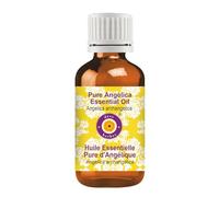 Deve Herbes Pure Angelica Essential Oil (Angelica archangelica) Non-Sticky | Non-Greasy | Herbaceous & Earthy Aroma | for Aromatherapy, Relaxation, Massage & Blends 5ml