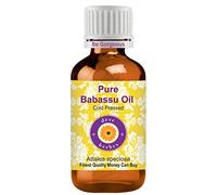 Deve Herbes Pure Babassu Oil (Attalea speciosa) Non-Sticky | Non-Greasy | for Skin, Hair, Massage & DIY Use 30ml