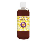 Deve Herbes Pure Babchi Oil (Psoralea corylifolia) Cold Pressed Natural Therapeutic Grade 200ml (6.76 oz)