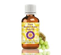 Deve Herbes Pure Brahmi Amla Hair Oil Natural Therapeutic Grade100ml (3.38 oz)