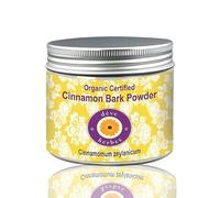 Deve Herbes Pure Cinnamon Bark Powder (Cinnamomum zeylanicum) Organic Certified Natural Therapeutic Grade 200gm (7.05 Oz)