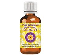 Deve Herbes Pure Jatamansi (Spikenard) Essential Oil (Nardostachys jatamansi) Steam Distilled Natural Therapeutic Grade 5ml (0.16 oz)
